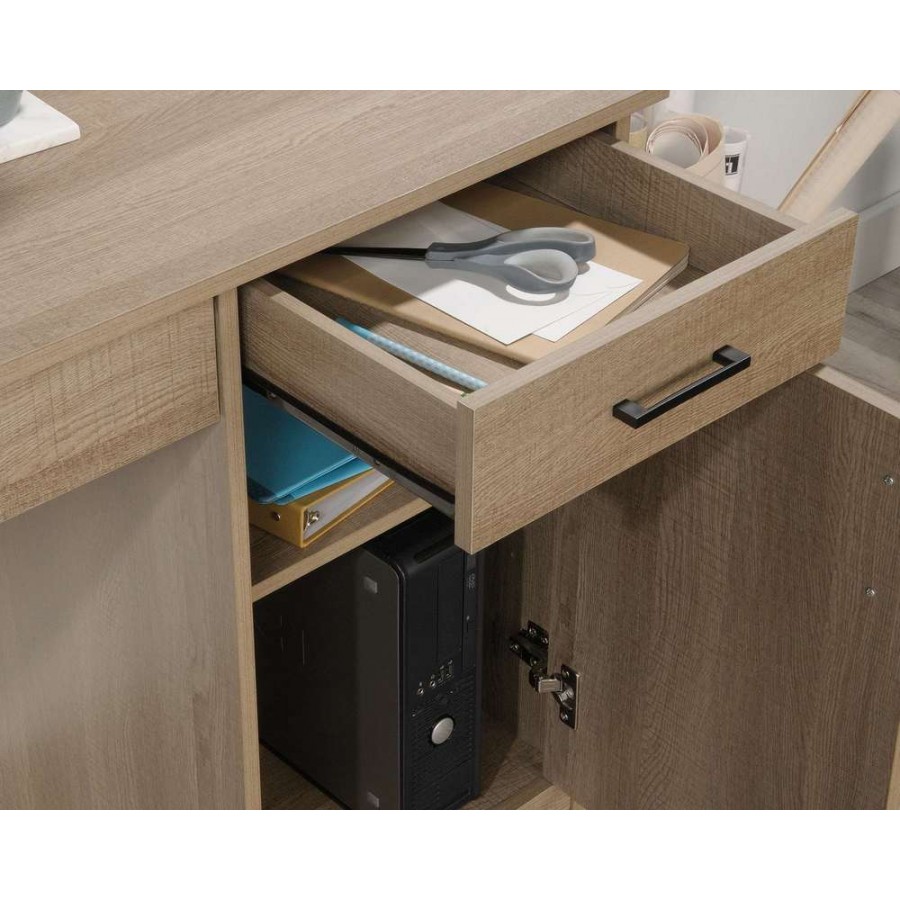 Essentials Summer Oak Home Workstation